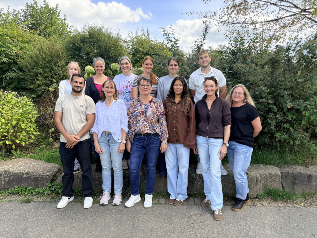 Das Team am Nachmittag